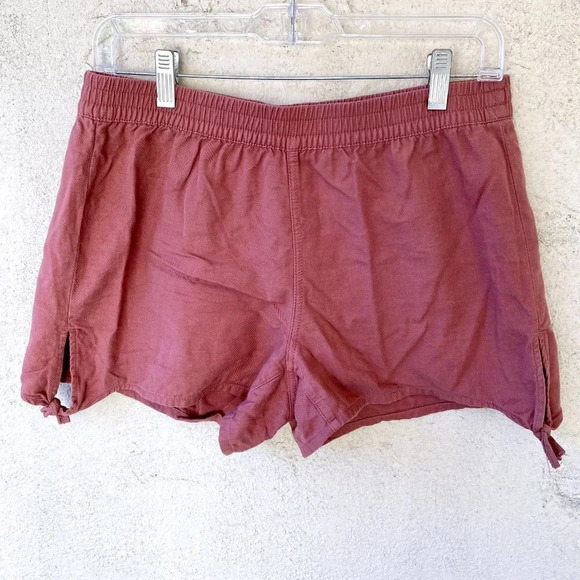Madewell Viscose Autumn Berry Shorts Size Small - Picture 4 of 7